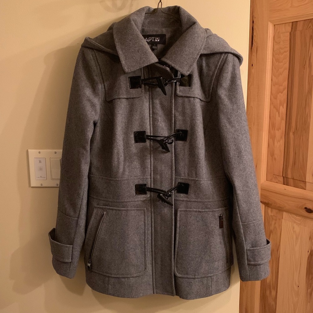 Apt 9 Gray Winter Jacket size small